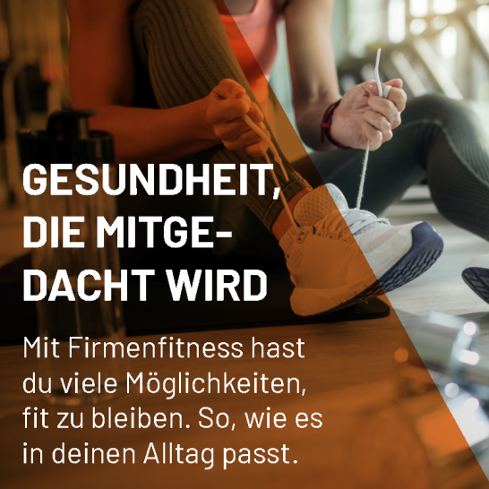 Gesundheit die mitgedacht wird